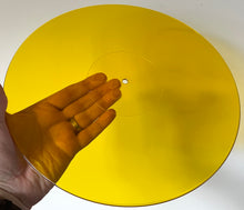 Load image into Gallery viewer, 12 Inch Yellow Transparent Vinyl Record 180g