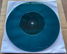 Load image into Gallery viewer, 7 Inch Turquoise Transparent Vinyl Record 60g