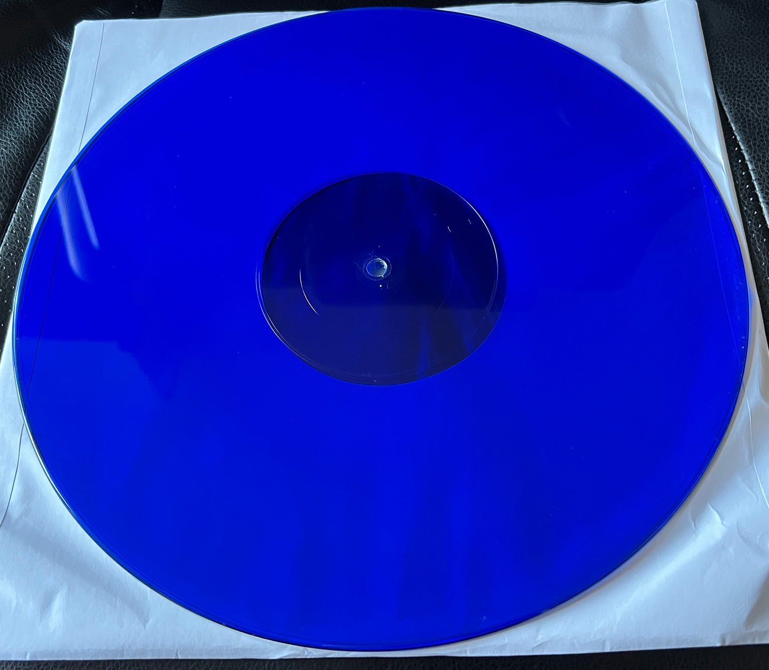 12 Inch Blue Transparent Vinyl Record 180g – CamCuts Vinyl Record Cutting