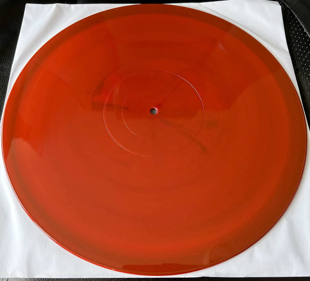 12 Inch Red Marble Vinyl Record 180g