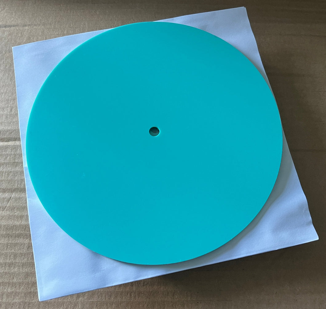 7 Inch Turquoise Vinyl Record 60g