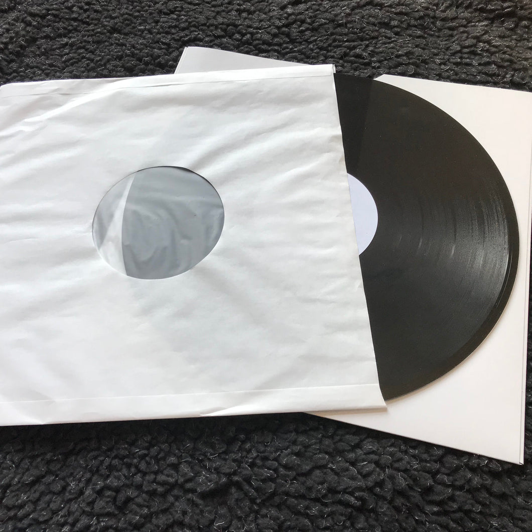 12 Inch Black Vinyl Record 150g